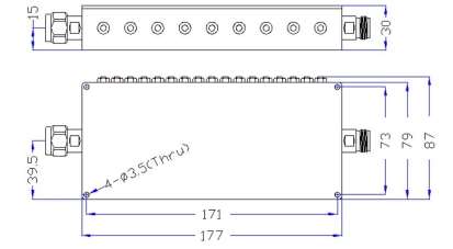 Bandpass RF Filters DCI-BFP-470564-NMF