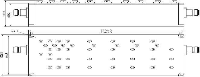 Bandpass RF Filters DCI-BFP-869884-NF