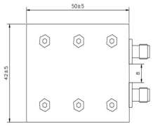 Bandpass RF Filters DCI-BPF-2729-SMAF